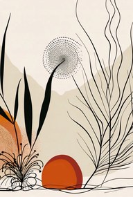 Poszter 61x90,5cm Visszhang a sivatagon át