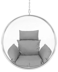 Bubble ezüst-szürke függőfotel