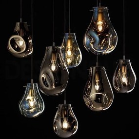 Szerszámlámpa - skandináv függőlámpa APP329-1CP, ezüst, OSW-00329