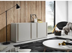 Solid fehér dohányzóasztal, ⌀ 90 cm - Kave Home
