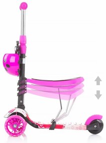 Chipolino robogó vezető rúddal Kiddy Evo 3in1 ,Lollipop