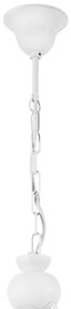 Csillár láncon RETRO 2xE27/60W/230V matt fehér