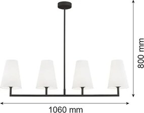 Argon SAFIANO 1831 Csillár 4x15W/E27 IP20