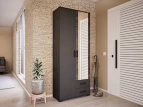 Walkon Cipősszekrény (Antracit-Concordia) modern