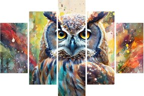 Kép - Egy bagoly festménye (150x105 cm)