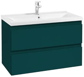 Defra Como szekrény 79.9x40x50 cm Függesztett, mosdó alatti zöld 123-D-08051