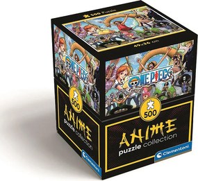 One Piece Ripped 500 db-os Cube puzzle Clementoni