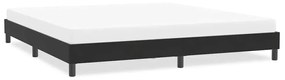 vidaXL ágykeret matrac nélkül Fekete 200x210 cm Bársony
