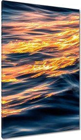 Vászonkép 80x120 Naplemente Víz Tenger