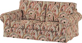 Ektorp 2 személyes kinyitható kanapé huzat, Ikea zöld