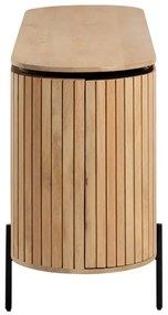 Natúr színű mangófa alacsony komód 170x80 cm Licia – Kave Home