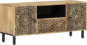 vidaXL tömör mangófa TV-szekrény 105 x 33 x 46 cm