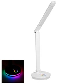 Platinet LED RGBW Dimmelhető asztali lámpa power bank funkcióval LED/12W/5V 2800-6000K fehér PDL400RGBW
