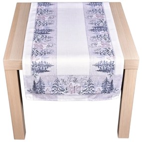 Karácsonyi futószőnyeg Téli nosztalgia, 40 x 140cm