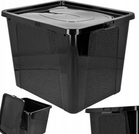 Műanyag Tároló Doboz műanyag tároló doboz fedéllel zárható játék 30l