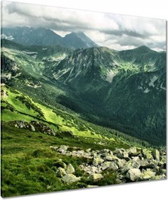 Vászonkép 90x90 Tátra Lengyel hegyek Kilátás