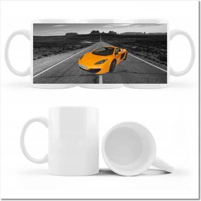 McLaren nyomott mintás bögre sportautó