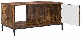 Dohányzóasztal Füstölt tölgy 90 x 49 x 46 cm Faanyag