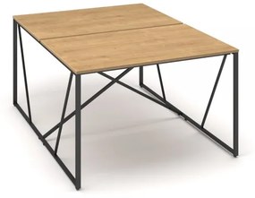 ProX Asztal 118 x 163 cm, Hamilton tölgy / grafit