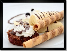 Poszterek keretben 40x30 Krémszínű cső