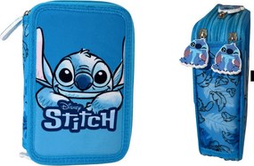 Disney Lilo és Stitch, A csillagkutya Abstract tolltartó töltött 3 emeletes Giotto