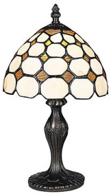 Rábalux Marvel 8072 Tiffany asztali lámpa, 1x40W E14