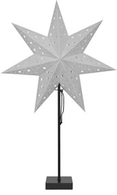 Markslöjd 704455 - Karácsonyi dekoráció SOLVALLA 1xE14/25W/230V ezüst 69 cm