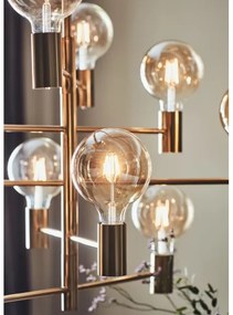 Markslöjd 108117 - Csillár rúdon PARIS 10xE27/60W/230V arany