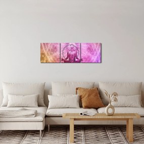 Kép - Meditációs aura (órával) (90x30 cm)