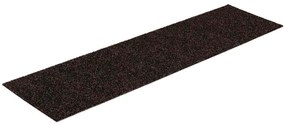 öntapadós lépcsőszőnyegek 30 db sötétbarna, téglalap alakú, 76 x 20 cm
