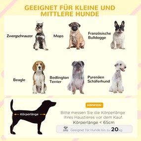 PawHut Kutyaház tetőterasszal, időjárásálló, fa, fekete-sárga