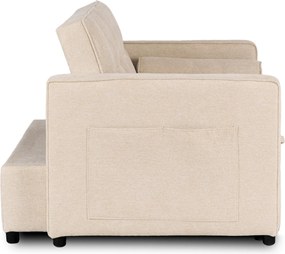 Dönthető, alvófunkciós fotel corra bézs, fotel