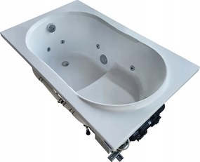 Pezsgőfürdő 130x75 Hát- És Lábmasszázshoz Kicsi Ivea