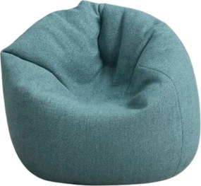 XL beltéri babzsákfotel – zöldes kék
