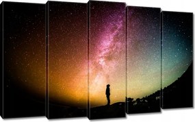 Vászonkép 150x95 Tejút