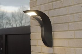 Lutec Anda 2521S-gr kültéri falilámpa, 18W LED