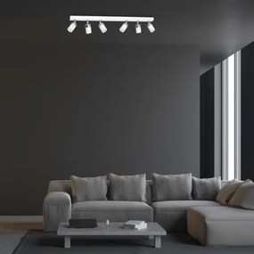 Spotlámpa JOKER 6xGU10/25W/230V fehér/fényes króm