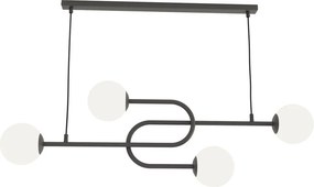 Emibig modern függeszték atria fehér fekete emi1383/4