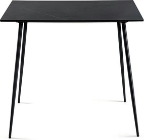 AVENBERG MONTE 140 Étkezőasztal - fekete