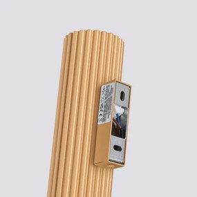 Sollux SL.1558 - Fali lámpa KARBON 2xGU10/10W/230V arany