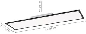 Leuchten Direkt 14757-18- LED Dimmelhető felületre szerelhető panel FLAT LED/36W/230V + távirányító