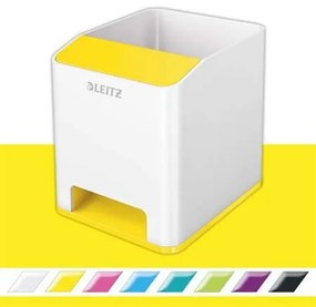 Írószertartó, kettős színhatású, LEITZ Wow, sárga (E53631016)