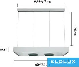 ELDLUX LP-08BN Modern Led Függesztett Lámpa IP20