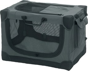 PawHut összecsukható puha kutyabox — párnával, levehető mosható huzattal, 600D Oxford, macskák és kutyák számára 22 kg-ig (66 cm), utazáshoz és autóba