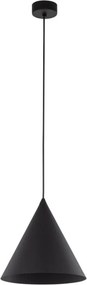 TK LIGHTING 6630 CONO Modern Függesztett Lámpa Fekete E27 IP20