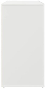 Fehér Oldalszekrény Fehér Fa 120 x 36 x 69 cm Tárolás