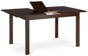 Összecsukható étkezőasztal 120-150 x 80 cm, diófa