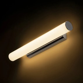 RENDL RIVIER LED 59 nástěnná chrom/mléčný akryl 230V LED 18W 3000K