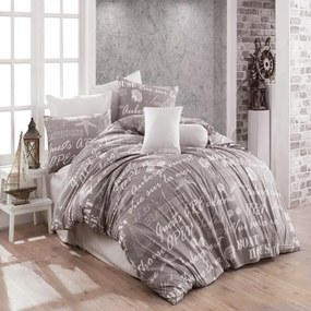 Pamut ágyneműhuzat Boat Hnede 220x200 cm