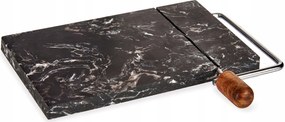 Sajtvágó Deszka Márvány Sajtokhoz Kő Guillotine 24x21 Fekete